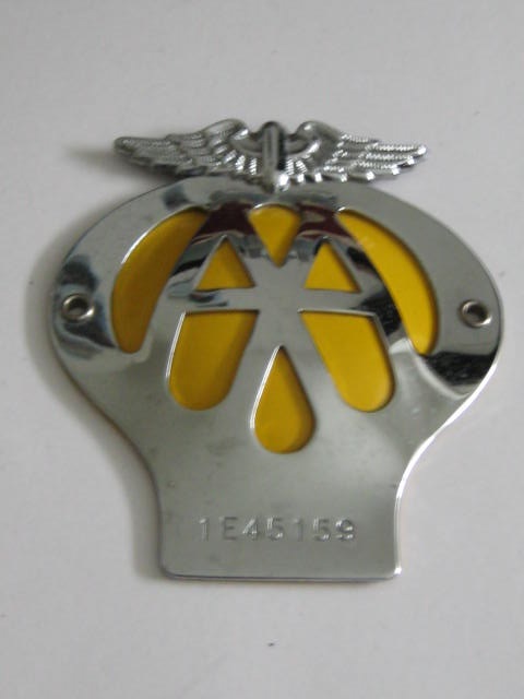 Click the image for more info AA CAR GRILLE BADGE AA