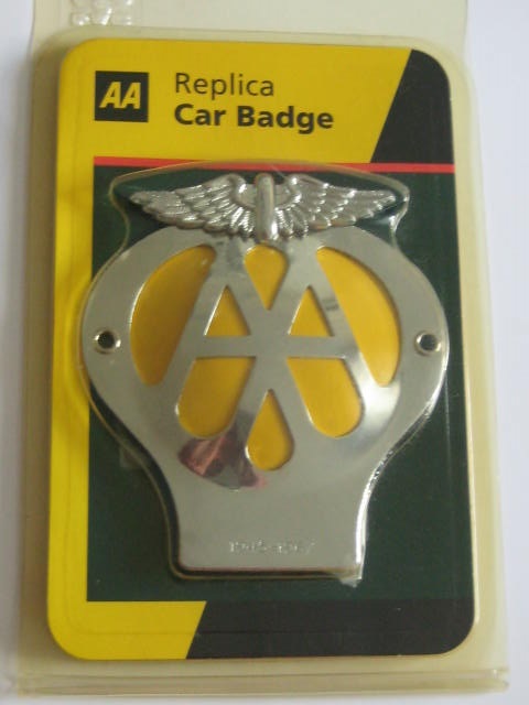 Click the image for more info AA CAR BADGE 1945 - 1967 AA