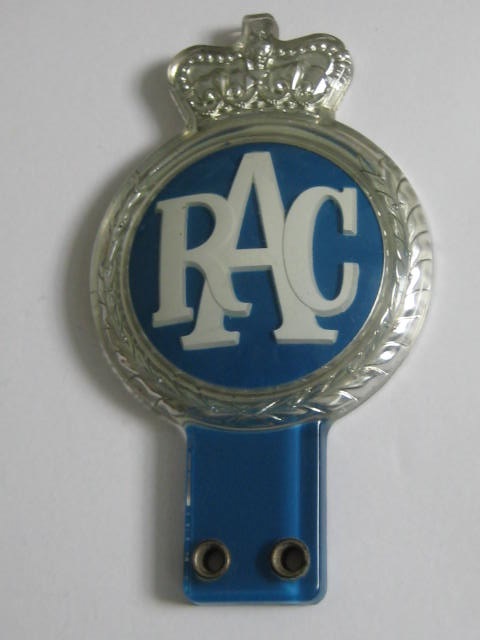 Click the image for more info RAC BADGE 1954 - 1973 BADGE BAR FITTING RAC