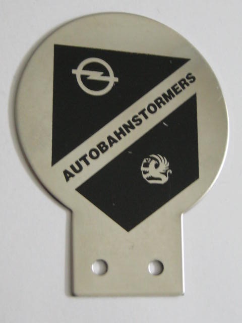 Click the image for more info AUTOBAHSTORMERS CAR BADGE AUTOBAHSTORMERS