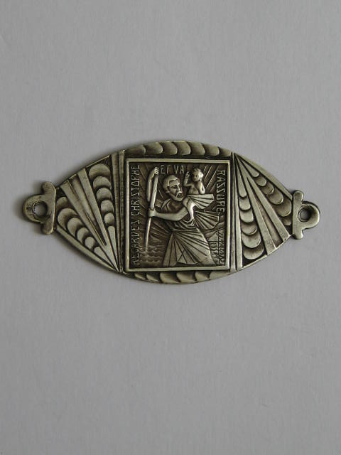 Click the image for more info ST. CHRISTOPER DASHBOARD PLAQUE ST.