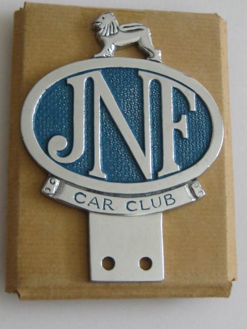 Click the image for more info JNF CAR BADGE JNF
