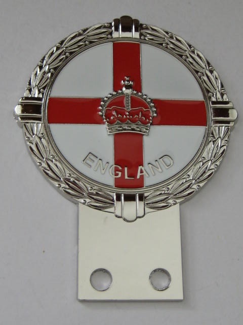 Click the image for more info ENGLAND ST. GEORGE CAR BADGE ENGLAND