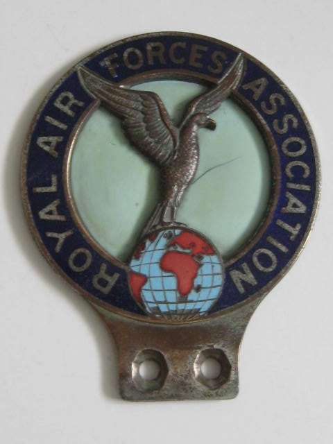 Click the image for more info ROYAL AIRFORCES ASSOCIATION CAR BADGE ROYAL