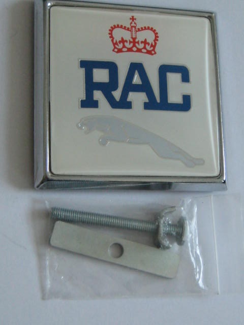 Click the image for more info RAC JAGUAR GRILLE BADGE RAC