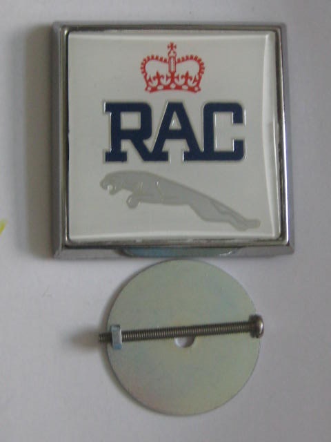 Click the image for more info RAC JAGUAR GRILLE BADGE RAC