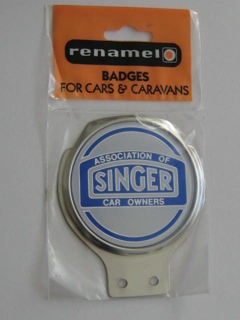 Click the image for more info ASSOCIATION OF SINGER CAR OWNERS BADGE ASSOCIATION