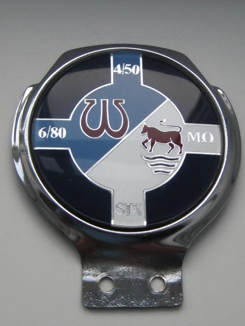 Click the image for more info WOLSLEY MORRIS CAR BADGE WOLSLEY