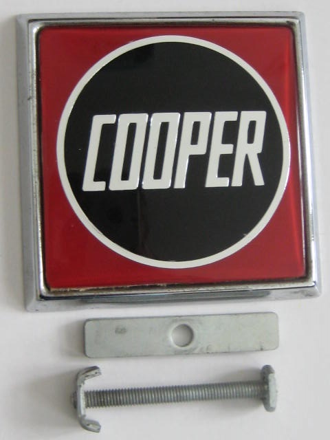 Click the image for more info COOPER GRILLE BADGE COOPER