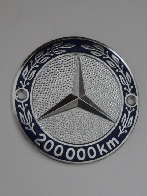 Click the image for more info MERCEDES 200,000 KM HIGH MILEAGE BADGE LARGE SIZE MERCEDES