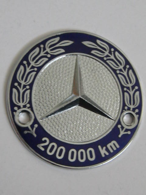 Click the image for more info MERCEDES HIGH MILEAGE 200,000 KM AWARD MERCEDES