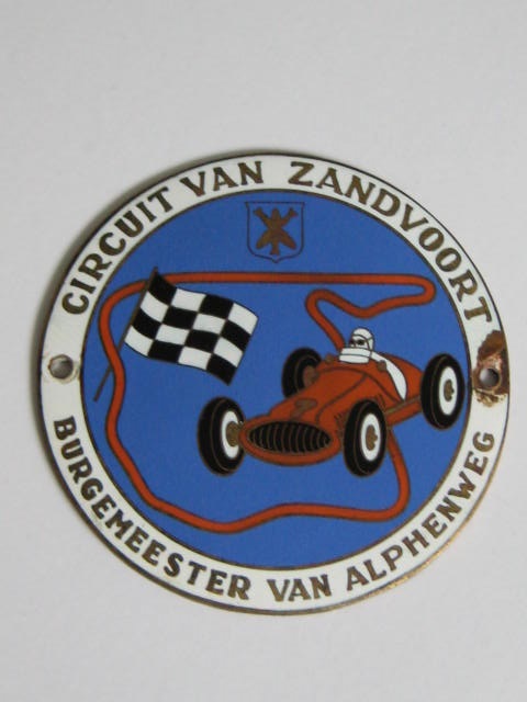Click the image for more info CIRCUIT VAN ZANDVOORT CAR BADGE CIRCUIT