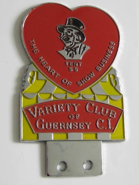 Click the image for more info VARIETY CLUB OF GUERNSEY CAR BADGE VARIETY