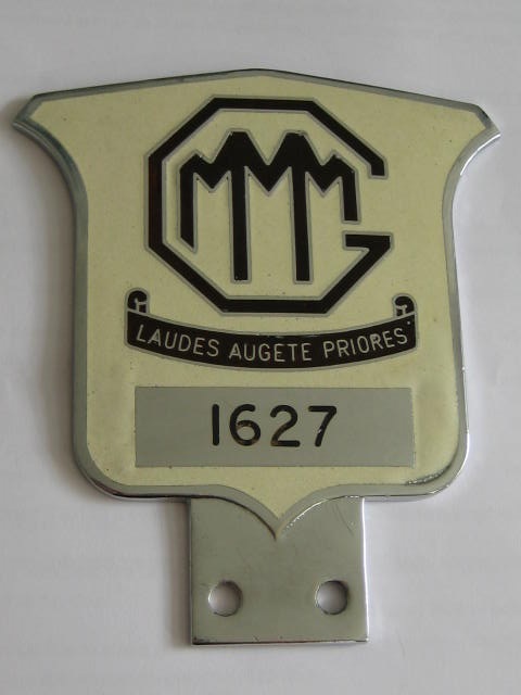 Click the image for more info MG CAR CLUB TRIPLE M REGISTER MG