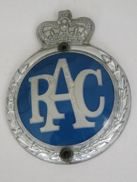 Click the image for more info RAC BADGE ISSUED FROM 1954 - 1973 RAC