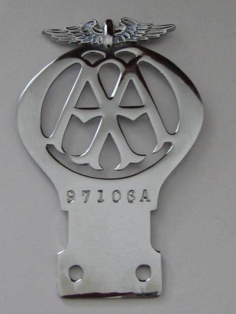 Click the image for more info AA BADGE FROM 1931 AA