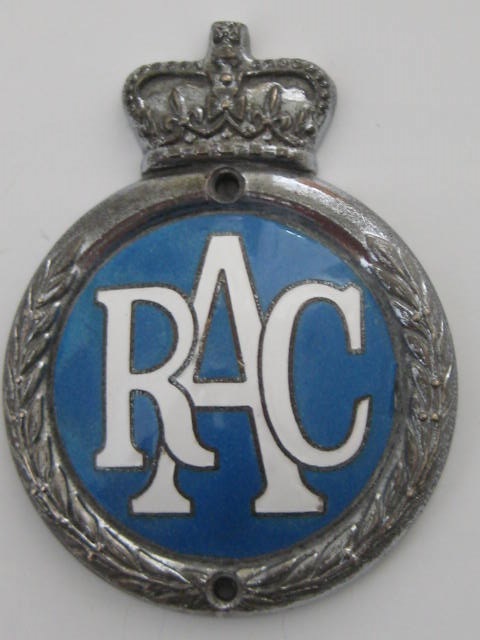 Click the image for more info RAC ASSOCIATE ENAMEL BADGE RAC