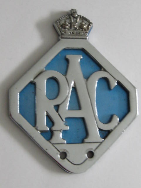 Click the image for more info RAC ASSOCIATE BADGE 1946 - 1954 RAC