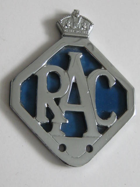 Click the image for more info RAC ASSOCIATE BADGE 1946 - 1954 RAC