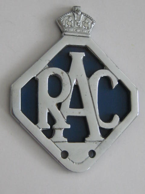 Click the image for more info RAC ASSOCIATE BADGE 1946 - 1954 RAC