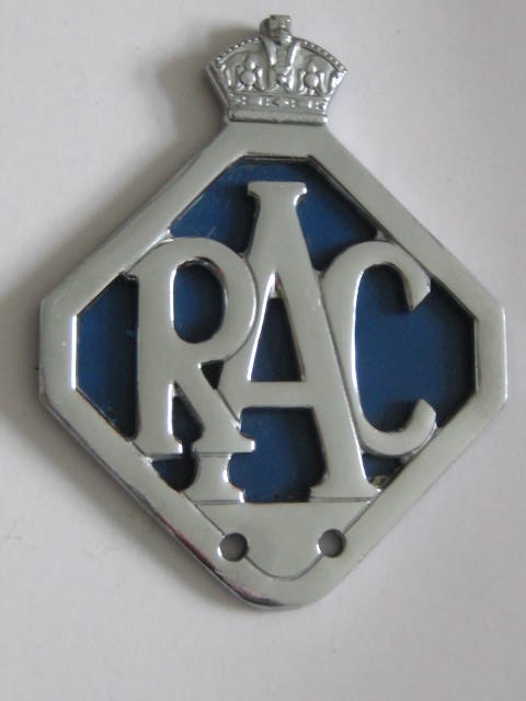 Click the image for more info RAC ASSOCIATE BADGE 1946 - 1954 RAC