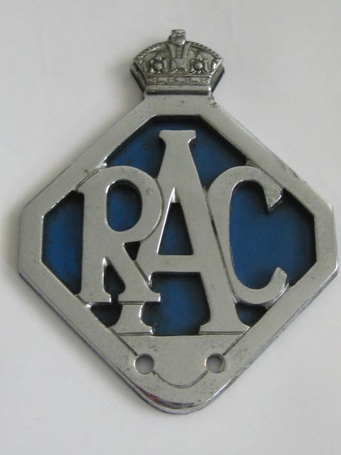 Click the image for more info RAC ASSOCIATE BADGE 1946 - 1954 RAC