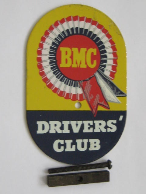 Click the image for more info BMC DRIVERS CLUB CAR BADGE BMC