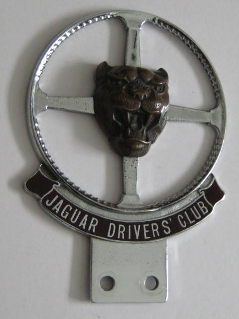 Click the image for more info 1960'S JAGUAR DRIVERS CLUB BADGE 1960'S