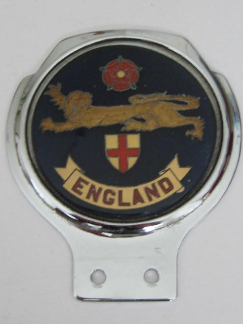 Click the image for more info ENGLAND LION CAR BADGE ENGLAND