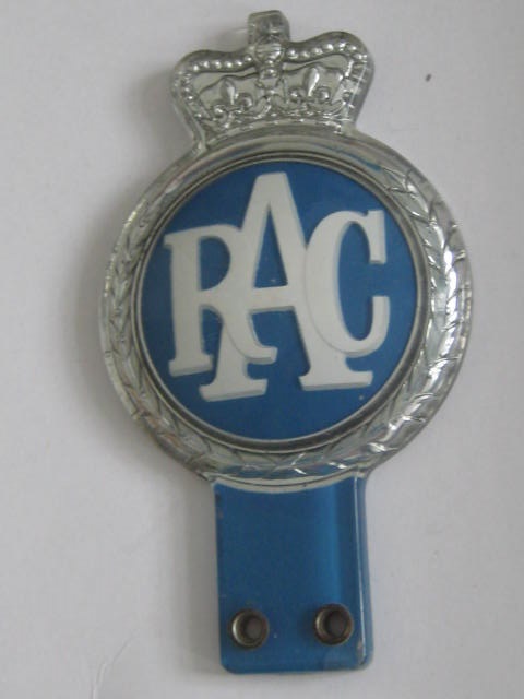 Click the image for more info RAC BADGE 1954 - 1960'S BADGE BAR FITTING RAC