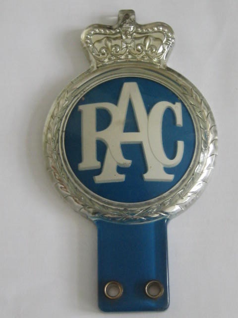 Click the image for more info RAC BADGE 1954 - 1960'S BADGE BAR FITTING RAC