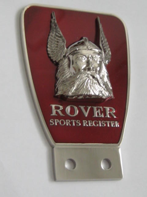 Click the image for more info ROVER SPORTS REGISTER BADGE ROVER
