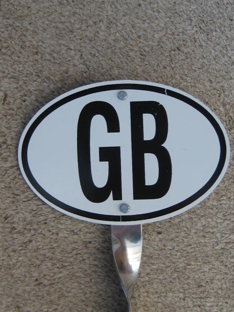 Click the image for more info GB BADGE WITH BRACKET GB