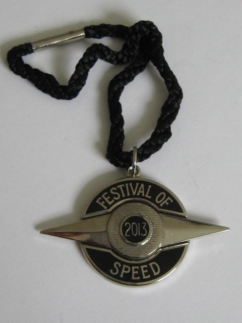 Click the image for more info 2013 GOODWOOD FESTIVAL OF SPEED VIP BADGE 2013