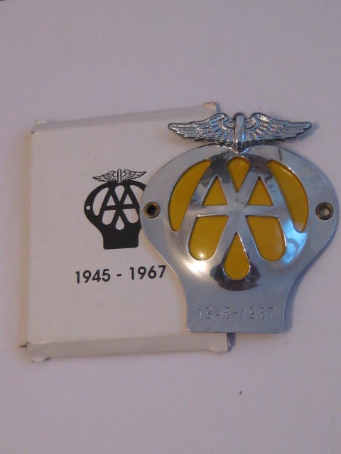 Click the image for more info AA CAR BADGE 1919 - 1920 AA