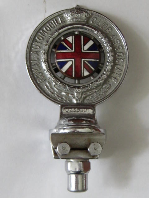 Click the image for more info RAC ASSOCIATE 1932 - 1937 RAC