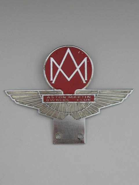 Click the image for more info ASTON MARTIN OWNERS CLUB CAR BADGE ASTON