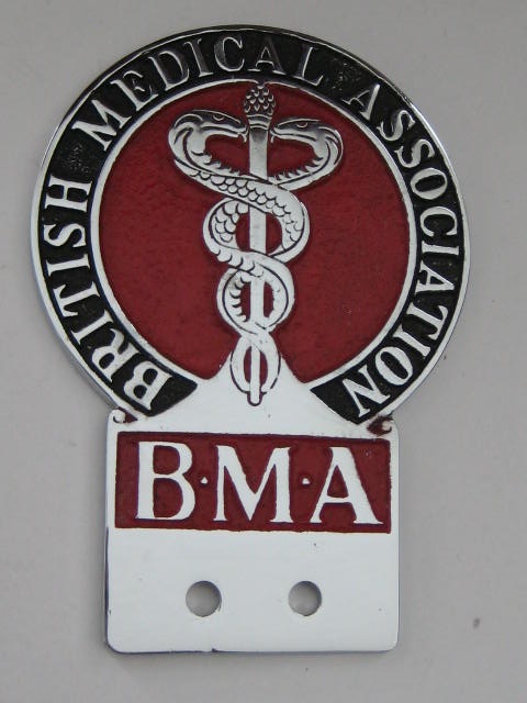 Click the image for more info BMA BRITISH MEDICAL ASSOCIATION CAR BADGE BMA