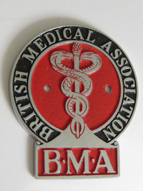 Click the image for more info BRITISH MEDICAL ASSOCIATION CAR GRILLE BADGE BRITISH