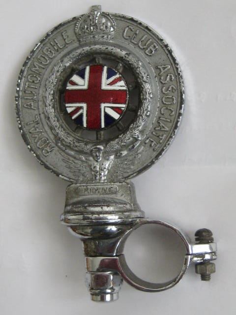 Click the image for more info 1932 - 1937 RAC ASSOCIATE CAR BADGE 1932