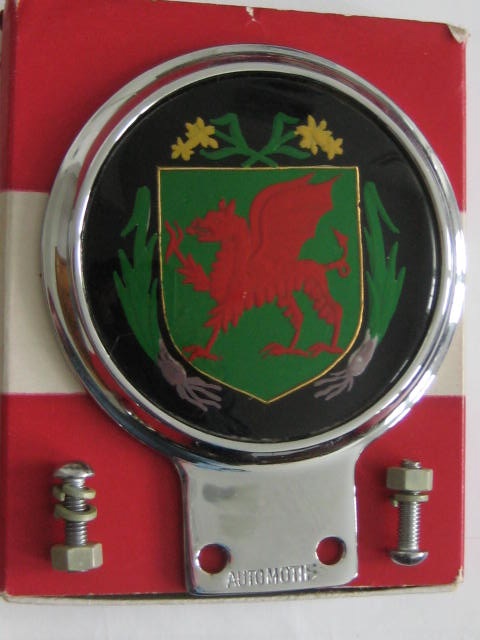 Click the image for more info WALES CAR BADGE WALES