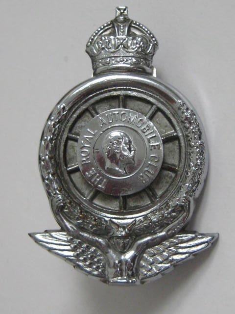 Click the image for more info RAC FULL MEMBERS BADGE FLAT TYPE 1949 - 1953 RAC