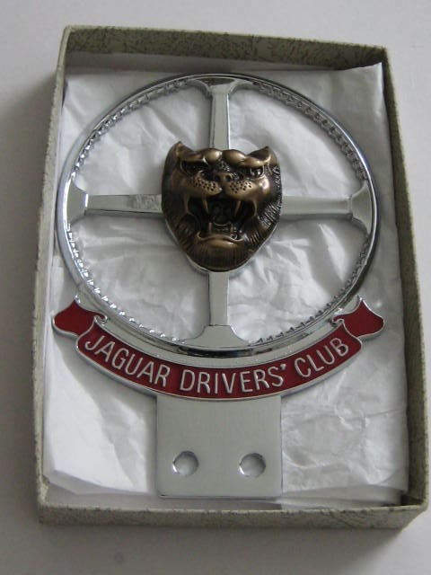 Click the image for more info JAGUAR DRIVERS CLUB CAR BADGE JAGUAR