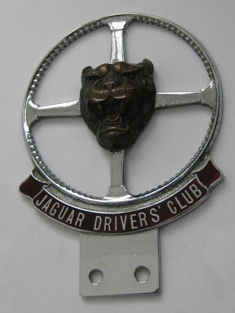 Click the image for more info JAGUAR DRIVERS CLUB CAR BADGE JAGUAR