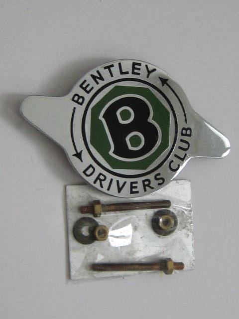 Click the image for more info BENTLEY DRIVERS CLUB GRILL BADGE BENTLEY