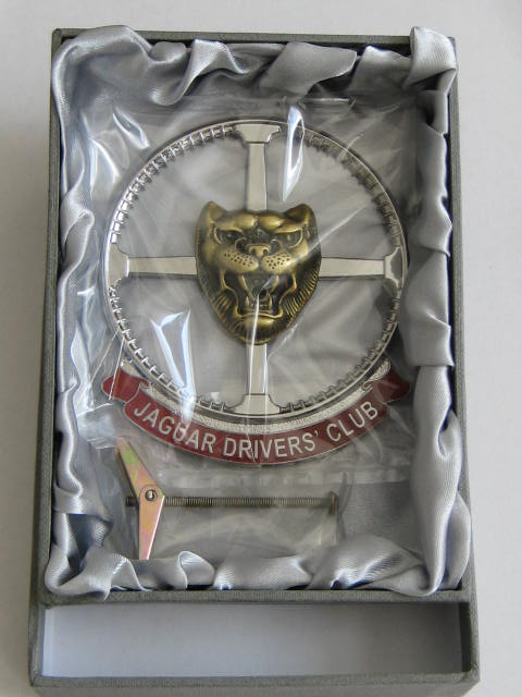 Click the image for more info JAGUAR DRIVERS CLUB GRILLE BADGE JAGUAR