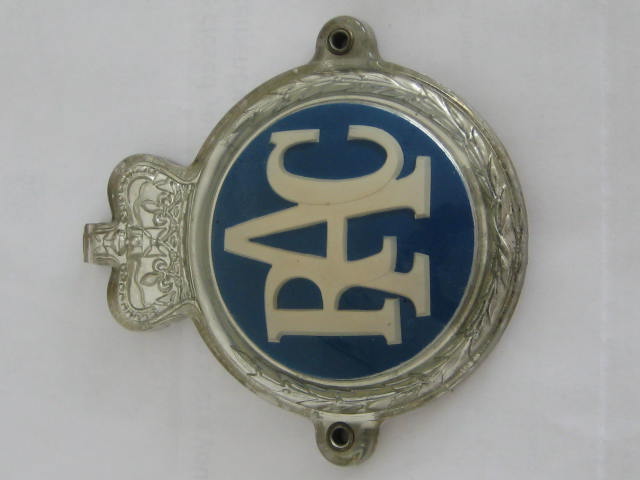 Click the image for more info RAC ASSOCIATE BADGE LARGE SIZE RAC