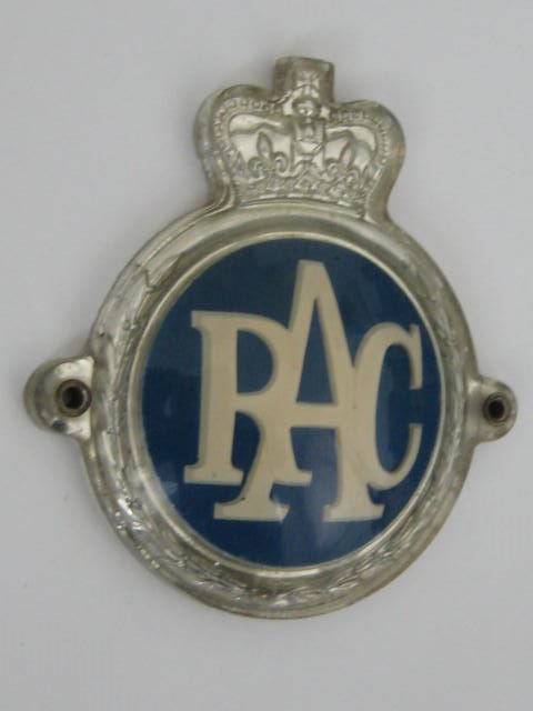 Click the image for more info RAC ASSOCIATE BADGE LARGE SIZE RAC