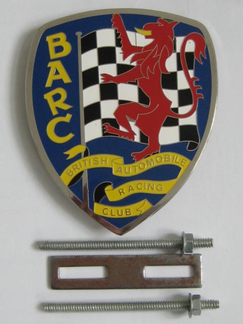 Click the image for more info BRITISH AUTOMOBILE RACING CLUB GRILLE BADGE BRITISH