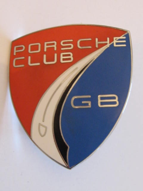Click the image for more info PORSCHE CLUB GB CAR BADGE PORSCHE